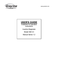 Thumbnail of document Manual - ISM 5.0 Insertion Electromagnetic Magmeter